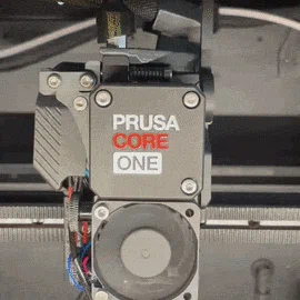 Nâng cấp Prusa CORE TWO - Mặt nạ Nextruder dạng kẹp