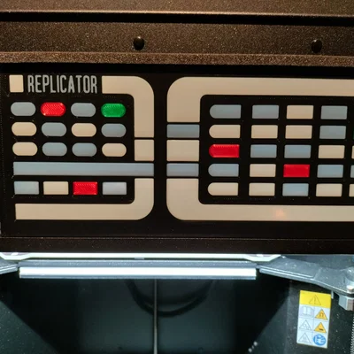 CORE One - Màn hình Replicator phong cách Star Trek (không cần MMU)