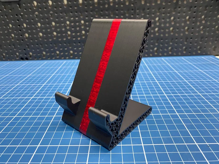 Đế giữ điện thoại 3D hiện đại, tối giản cho bàn làm việc - Image 3