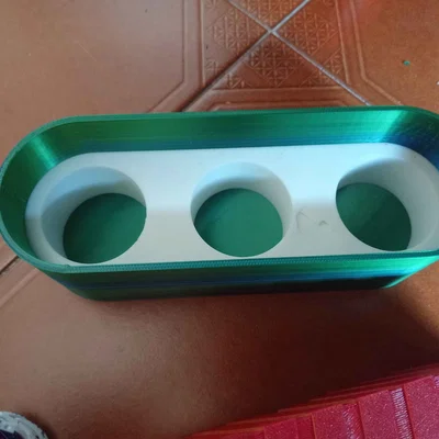 Hộp đựng Beyblade 3 ngăn phong cách - Ghost Logo Bey Carrier