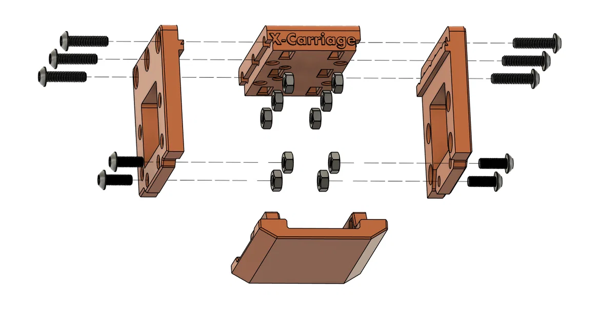 Anet AM8 BLV Gantry Adapter Hero Me Gen 7 Release 4 (HMG7.4) - Image 2