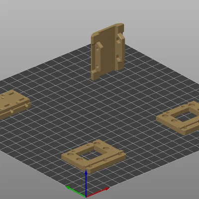 Anet AM8 BLV Gantry Adapter Hero Me Gen 7 Release 4 (HMG7.4)