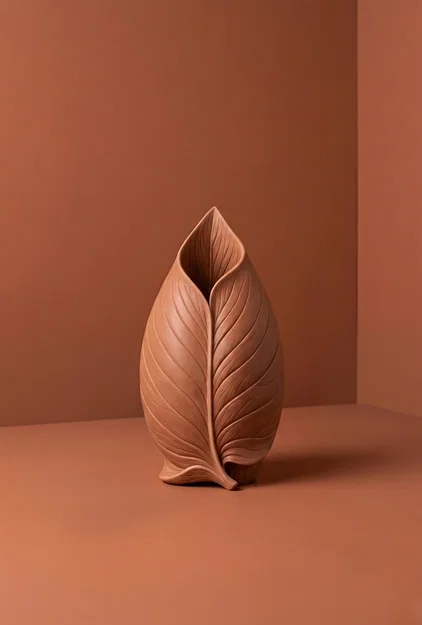 Mẫu bình hoa lá Gyeol Vase độc đáo cho không gian sống - Image 5