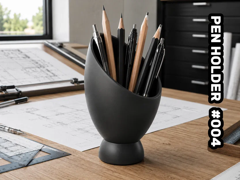 Pen Holder #004 – Khay đựng bút in 3D hiện đại - Image 1