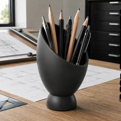 Pen Holder #004 – Khay đựng bút in 3D hiện đại