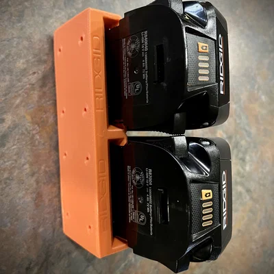 Giá đỡ đôi cho pin RIDGID 18V có độ vát