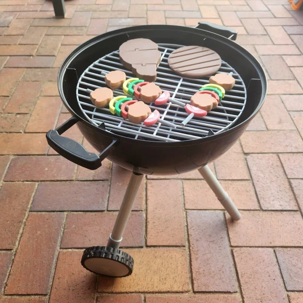 Shashlik Skewers – Bộ Đồ Chơi Nướng Thịt BBQ Nhiều Màu - Image 4