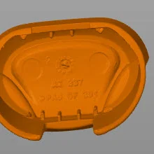 Nắp bịt đầu thanh giá nóc Thule (Thule roof rails endcap) in 3D