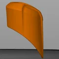 Nắp bịt đầu thanh giá nóc Thule (Thule roof rails endcap) in 3D - Thumbnail 3