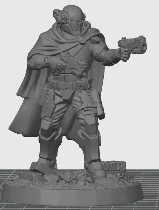 Mô hình Oath Sword Bastion Knight với 2 khẩu súng lục 2 - Image 1