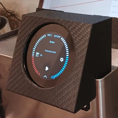 Nắp che hình vuông cho màn hình Gaggimate trên máy pha cà phê Rancilio Silvia