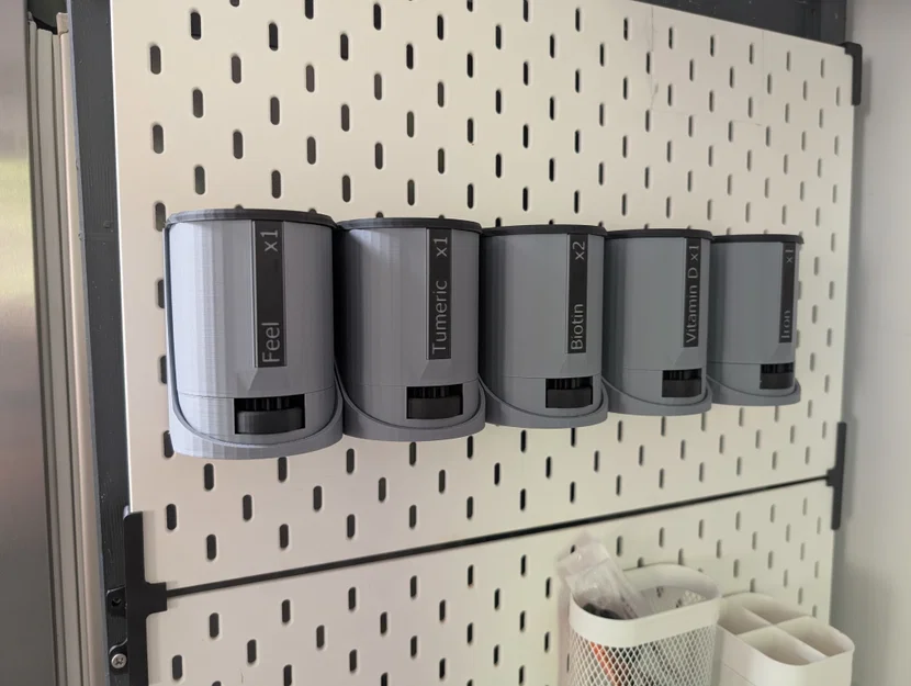 Bộ phân phối thực phẩm bổ sung / viên uống (Pill Dispenser) - Image 1