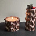Bộ phụ kiện để bàn Vảy Rồng — Bật lửa & Đế nến - Thumbnail 2