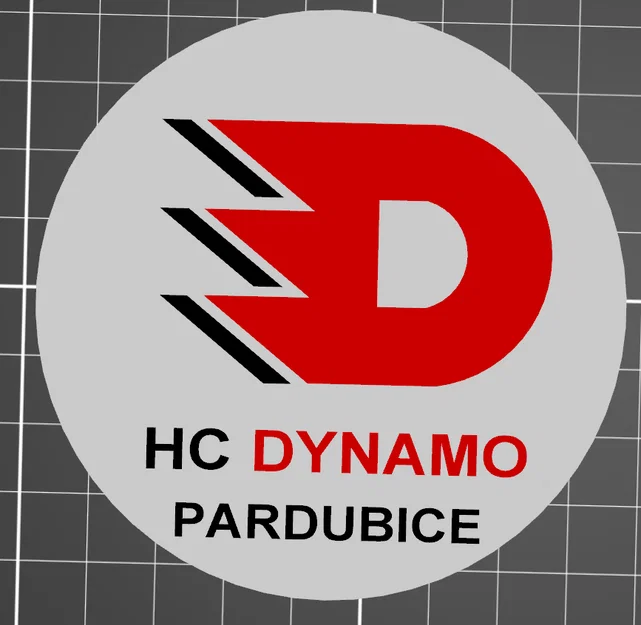 Đế lót ly HC Dynamo Pardubice - Tối ưu cho đầu in 0.4mm - Image 1