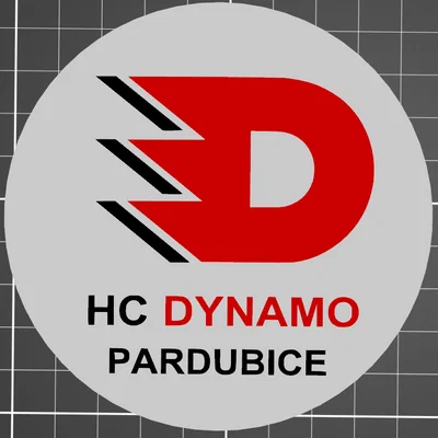 Đế lót ly HC Dynamo Pardubice - Tối ưu cho đầu in 0.4mm