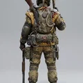 Mô hình 3D Artyom Metro 2033 - Tượng nhân vật hậu tận thế chi tiết - Thumbnail 2