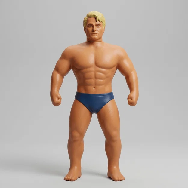 Mô hình Stretch Armstrong 1976 kinh điển cho người yêu đồ chơi - Image 1