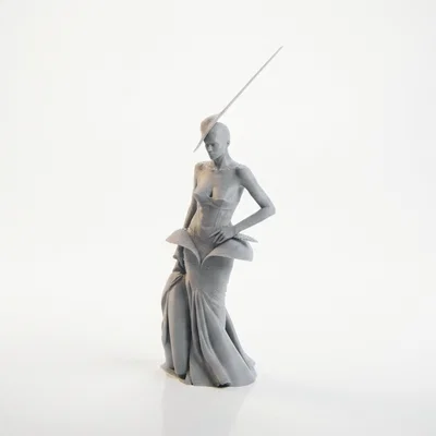 Mô hình tượng người mẫu thời trang dành cho in 3D
