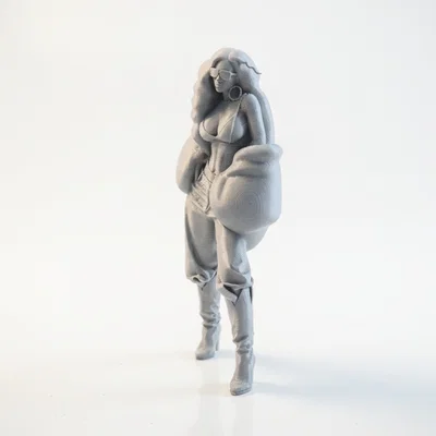 Mô hình tượng nữ Fashion Icon in 3D nghệ thuật