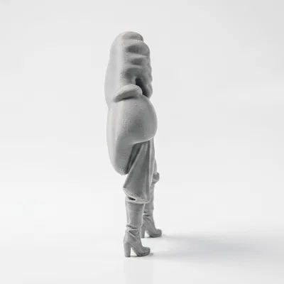 Mô hình tượng nữ Fashion Icon in 3D nghệ thuật