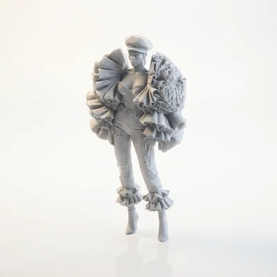 Mô hình in 3D Quý cô thời thượng - Fashionista Lady Figurine