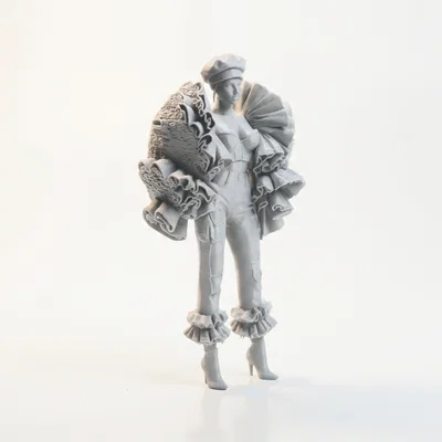Mô hình in 3D Quý cô thời thượng - Fashionista Lady Figurine