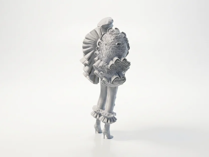 Mô hình in 3D Quý cô thời thượng - Fashionista Lady Figurine - Image 3