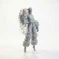 Mô hình tượng cô nàng thời thượng (Fashionista Lady) - File in 3D - Thumbnail 2