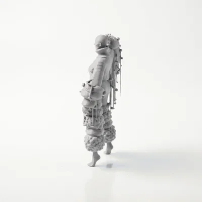Mô hình tượng cô nàng thời thượng (Fashionista Lady) - File in 3D