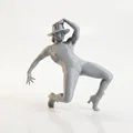 Mô hình tượng nữ quý cô đội mũ Fedora in 3D - Thumbnail 1