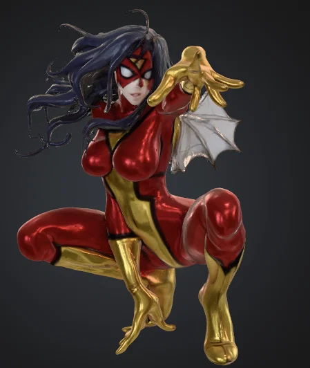 Mô hình in 3D Donna Ragno (Spider-Woman) cực chi tiết - Image 1