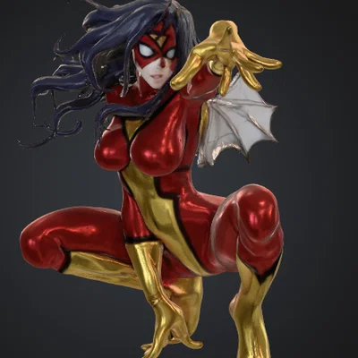 Mô hình in 3D Donna Ragno (Spider-Woman) cực chi tiết