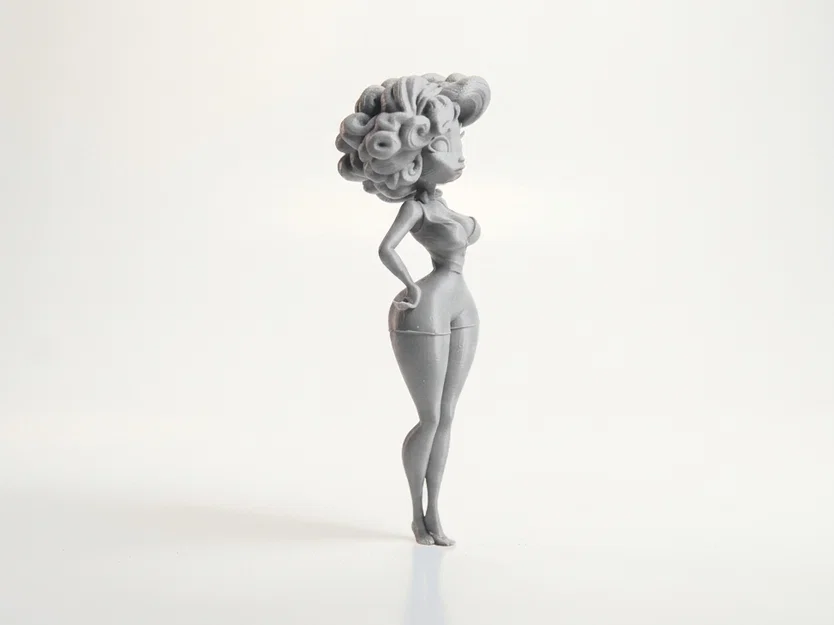 Mô hình nhân vật nữ cách điệu in 3D - Image 2