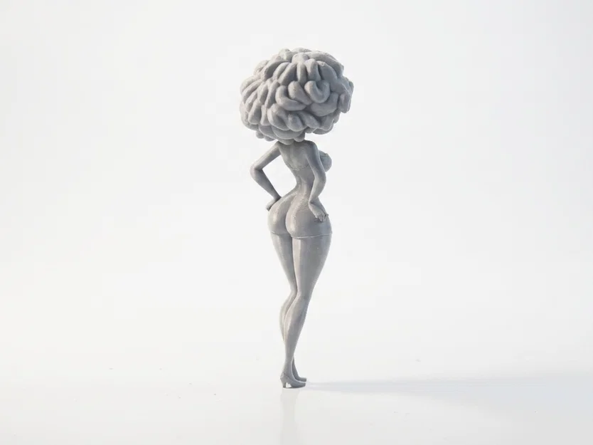 Mô hình nhân vật nữ cách điệu in 3D - Image 3