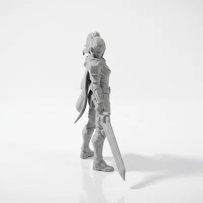 Mô hình in 3D Nữ chiến binh Ngân hà