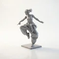 Mô hình 3D Nữ vũ công Hip Hop - Thumbnail 2