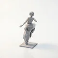 Mô hình 3D Nữ vũ công Hip Hop - Thumbnail 4
