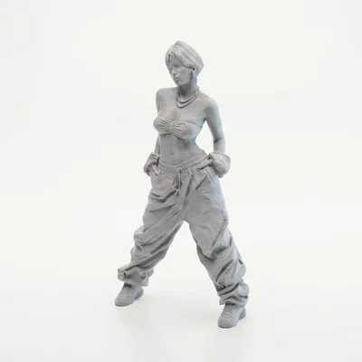 Mô hình tượng nữ giới in 3D - Female Figure Statue 3D Printable