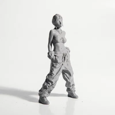 Mô hình tượng nữ giới in 3D - Female Figure Statue 3D Printable