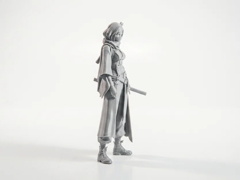 Mô Hình Nữ Ninja (Female Ninja) - Mẫu In 3D Chi Tiết - Image 2