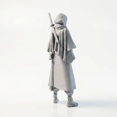 Mô Hình Nữ Ninja (Female Ninja) - Mẫu In 3D Chi Tiết