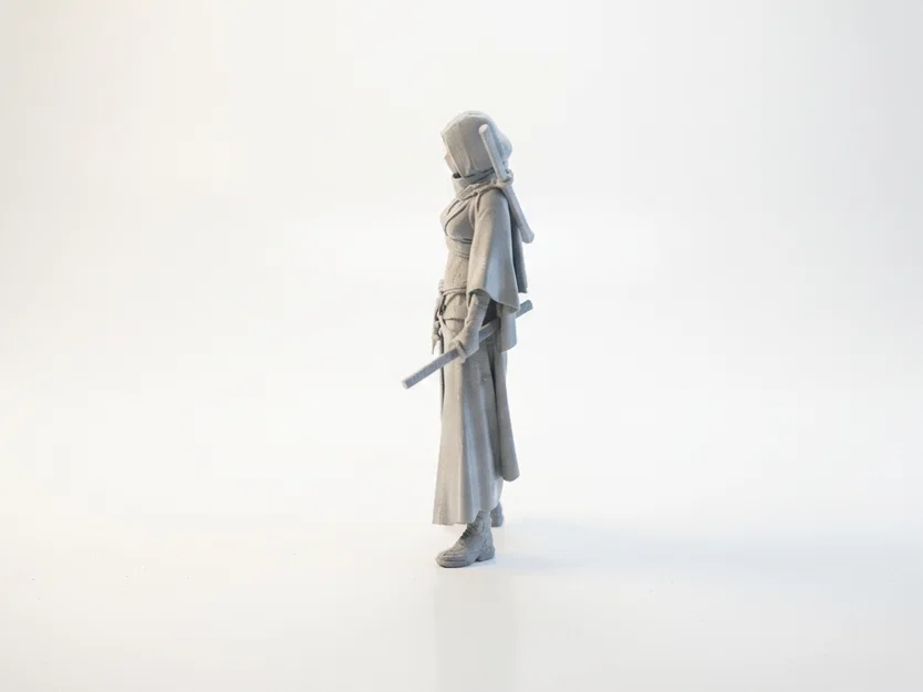 Mô Hình Nữ Ninja (Female Ninja) - Mẫu In 3D Chi Tiết - Image 4