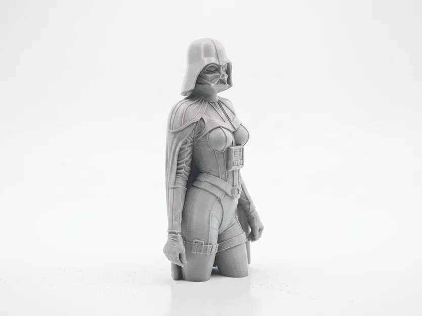 Mô hình tượng bán thân Nữ Darth Vader - Star Wars Collectible 3D - Image 2