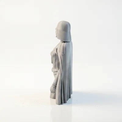 Mô hình tượng bán thân Nữ Darth Vader - Star Wars Collectible 3D