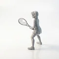 Mô hình 3D Nữ Vận động viên Quần vợt đầy năng động - Thumbnail 4