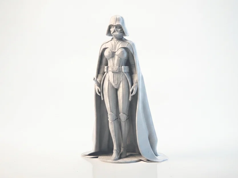 Mô hình Female Vader - Tượng sưu tầm Star Wars in 3D - Image 1