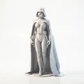 Mô hình Female Vader - Tượng sưu tầm Star Wars in 3D - Thumbnail 1