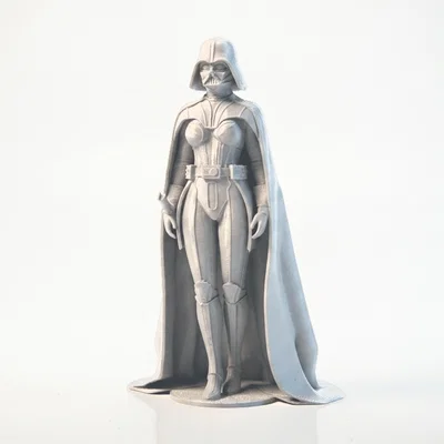 Mô hình Female Vader - Tượng sưu tầm Star Wars in 3D