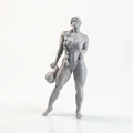 Mô hình tượng nữ vận động viên mặc Bikini - File STL in 3D - Thumbnail 2