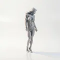 Mô hình nữ vận động viên - File in 3D (Athletic Woman Figurine) - Thumbnail 2